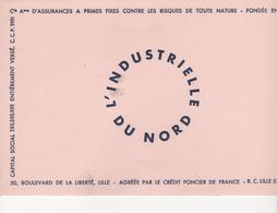 Buvard  L'industrielle Du Nord - Banque & Assurance