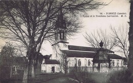 40 - Ychoux - L'Eglise Et Le Tombeau Larraillet - Sonstige Gemeinden