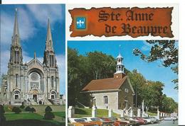 SAINTE-ANNE-DE-SAINTE- BEAUPRÉ  ( CANADA )   QUEBEC...MULTI-VUES - Ste. Anne De Beaupré