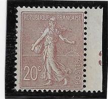 France N°131 - Neuf ** Sans Charnière - TB - 1903-60 Semeuse Lignée