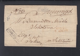 Polen Poland Brief Siedlce - ...-1860 Préphilatélie