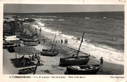 Torredembarra (Taragonès, Taragone) Vista De La Playa (vue De La Plage) Foto Raymond, Carte N° 3 - Tarragona