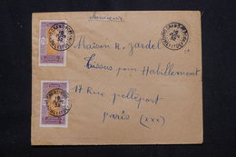 DAHOMEY - Affranchissement Plaisant De Grant Popo Sur Enveloppe En 1932 Pour Paris - L 59319 - Cartas & Documentos