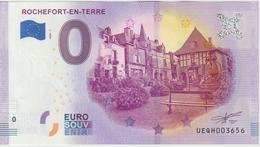 Billet Touristique 0 Euro Souvenir France 56 Rochefort En Terre 2020-1 N°UEQH003656 - Essais Privés / Non-officiels