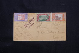 NIGER - Affranchissement Plaisant Sur Enveloppe De Agades En 1937 Pour La France Par Avion - L 59330 - Storia Postale