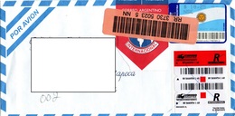 Argentina 2008, Registered Air Mail Envelope - Storia Postale