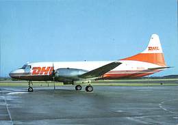026 455 - CP - Avions - DHL - Convair 580 - OO-DHL - 1946-....: Moderne