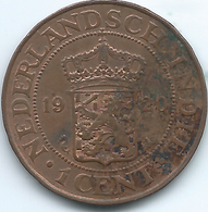 Dutch East Indies - 1 Cent - 1920 - KM315 - Indes Neerlandesas