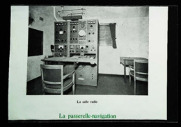 Radio - Bateau Cargo - Saint Nazaire - Coupure De Presse Italienne (encadré Photo) De 1959 - Apparaten