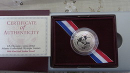 UNITED STATES - ATLANTA OLYMPIC GAMES - Half Dollars 1995 PROOF COIN - Conmemorativas