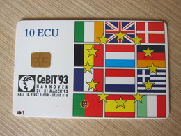 SMA004 CeBIT'93  Exhibition Card, 500 Pieces Issued, Mint - Autres & Non Classés
