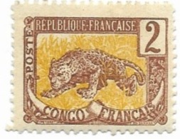 CONGO  FRANCAIS  2 - Neufs