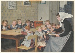 Albert Anker 'Die Kinderkrippe', Schweizerische Tuberkulosespende (siehe Scans) - La Rippe