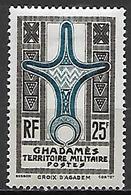 GHADAMES   -  1949 .   Y&T N° 8 *. - Nuevos