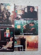 GB UK LOT 5 DIFFERENTS CARDS CARTE A PUCE CHIP CARD JAMES BOND 007 GOLDENEYE 2£ UT - BT Promotie