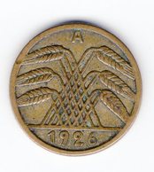 DEUTSCHES REICH -   2  X  5 REICHSPFENNIG - 1926  A  -  1930  A - 5 Rentenpfennig & 5 Reichspfennig