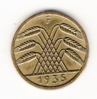 DEUTSCHES REICH -   2  X  5 REICHSPFENNIG - 1935  F  -  1936  A - 5 Renten- & 5 Reichspfennig