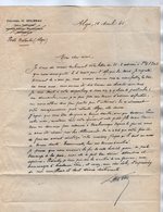 VP17.070 - MILITARIA - Guerre 39 / 45 - Lettre De Mr Le Colonel H. DOLBEAU à ALGER ( Algérie ) - Documenti