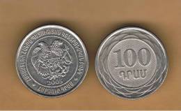 ARMENIA -  100 Drams 2003  KM95 - Armenië