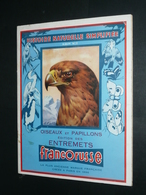 Rare Album Collecteur D'images Chromos, Publicitaire Entremets FRANCORUSSE N°2, Nature, Oiseaux Et Papillons - Sammelbilderalben & Katalogue