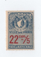 Timbre Affiche - Timbres