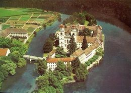 RHEINAU ZH Kloster Insel Flugaufnahme - Rheinau