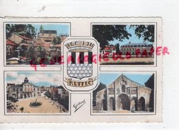 16- RUFFEC - SOURCES DU LIEN- POSTE ET BAINS DOUCHES-HOTEL DE VILLE- EGLISE - CHARENTE - Ruffec