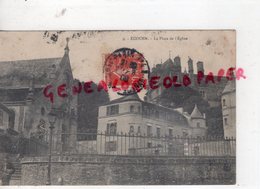 95 - ECOUEN - LA PLACE DE L' EGLISE - 1908 - Ecouen