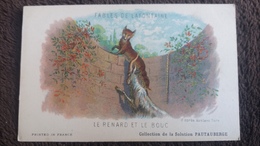 CPA FABLES DE LA FONTAINE LE RENARD ET LE BOUC COLLECTION PAUTAUBERGE D APRES GUSTAVE DORE FABLE ECRITE AU DOS - Contes, Fables & Légendes