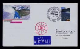 Veicules Base ANTARTIC 96 Landscape Region Australian Cover Postal Stationery Gc4796 - Other Means Of Transport