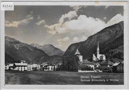 Zernez Engadin - Schloss Wildenberg Und Kirche - Zernez