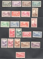 Paysages 1ère Série Yv 24-45 (sauf 36, 37) * - Unused Stamps