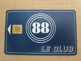 Le Club 88 Chip Card - Other & Unclassified