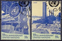 UNO NEW YORK 2000 Mi-Nr. 837/38 O Used - Aus Abo - Used Stamps