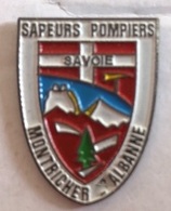 SAPEURS POMPIERS - MONTRICHER ALBANNE - FRANCE - SAVOIE - 73 - POMPIERE - FIREFIGHTER - FEUERWEHRMANN - (25) - Pompiers