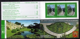 CITTÀ DEL VATICANO VATICAN VATIKAN 1995CONSERVAZIONE DELLA NATURA NATURE CONSERVATION LIBRETTO BOOKLET CARNET USATO USED - Booklets