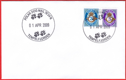 NORWAY - Tempelfjorden, Spitsbergen 2009 «Polar Dog Mail» - Événements & Commémorations