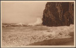 The Incoming Tide, Newquay, Cornwall, C.1940 - Photochrom RP Postcard - Newquay