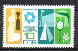 RDA. N°1564 De 1973. Raquette De Badminton. - Badminton