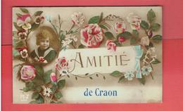 Delcampe - CRAON AMITIE CARTE EN TRES BON ETAT - Craon