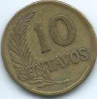 Peru - 10 Centavos - 1947 - KM226.1 - Larger Gap On Obverse Lettering "Republica    Peruana" - Perú