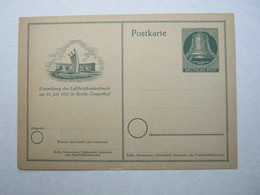 1951 , 10 Pfg. Sonderganzsache , Unverschickt - Postkarten - Ungebraucht