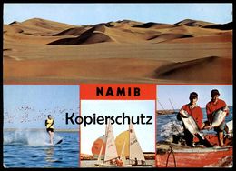 ÄLTERE POSTKARTE NAMIBIA WASSERSKI Water Ski Nautique Waterski Fishing Ansichtskarte AK Postcard Cpa - Water-skiing