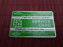 LANDIS & GYR PHONECARD SERVICE 111K 09099 USED RARE - BT Engineer BSK Service : Emissioni Di Test