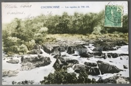 Indochine N°27 Sur CPA "Les Rapides De TRI-AN" - (C1236) - Cartas & Documentos