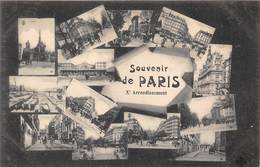 PARIS-75010-SOUVENIR MULTIVUES - Arrondissement: 10