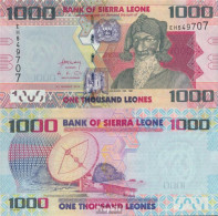 Sierra Leone Pick-Nr: 30b Bankfrisch 2013 1.000 Leones - Sierra Leona