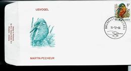 FDC Du N° 2240  Ijsvogel  -  Martin-Pêcheur  Obl. Bruxelles - Brussel  15/12/86 - 1985-.. Oiseaux (Buzin)