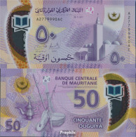 Mauretanien Pick-Nr: 22 Bankfrisch 2017 50 Ouguiya - Mauritania