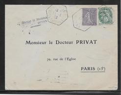 France Type Blanc Sur Lettre - 1900-29 Blanc